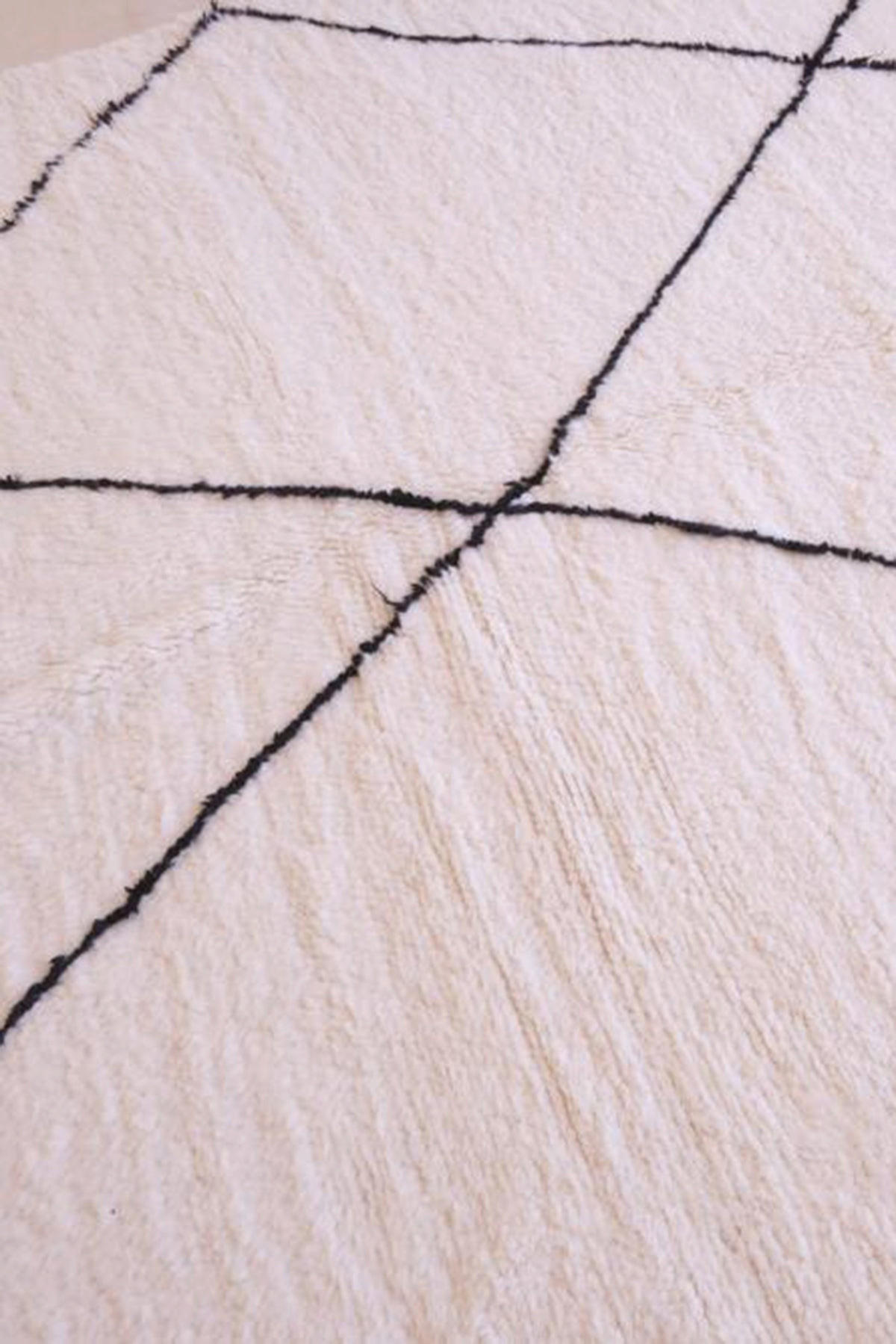 BERBERTEPPICH aus reiner Wolle 204x 304 cm - Weiß, Naturmaterialien (204/304cm) - AFK Living