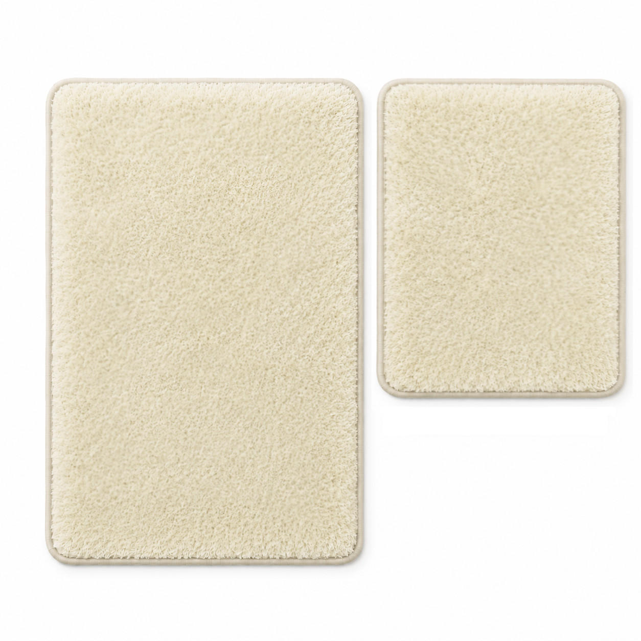 BADEMATTE Set 2tlg UNI ECRU - Naturfarben, Textil (60/100cm) - ROLFNERS