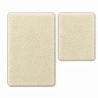 BADEMATTE Set 2tlg UNI ECRU - Naturfarben, Textil (60/100cm) - ROLFNERS