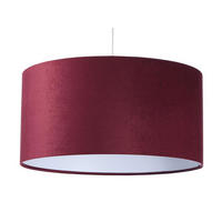 HÄNGELEUCHTE Lila 60/30 cm - Lila/Weiß, Kunststoff (60/1.1/30cm) - ONZENO