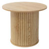 COUCHTISCH rund Ø60 x 50 cm Holz-Optik Braun - Braun, Holz (60/60/50cm) - ML-DESIGN