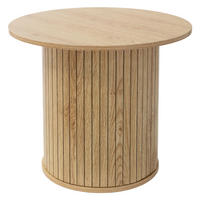 COUCHTISCH rund Ø60 x 50 cm Holz-Optik Braun - Braun, Holz (60/60/50cm) - ML-DESIGN