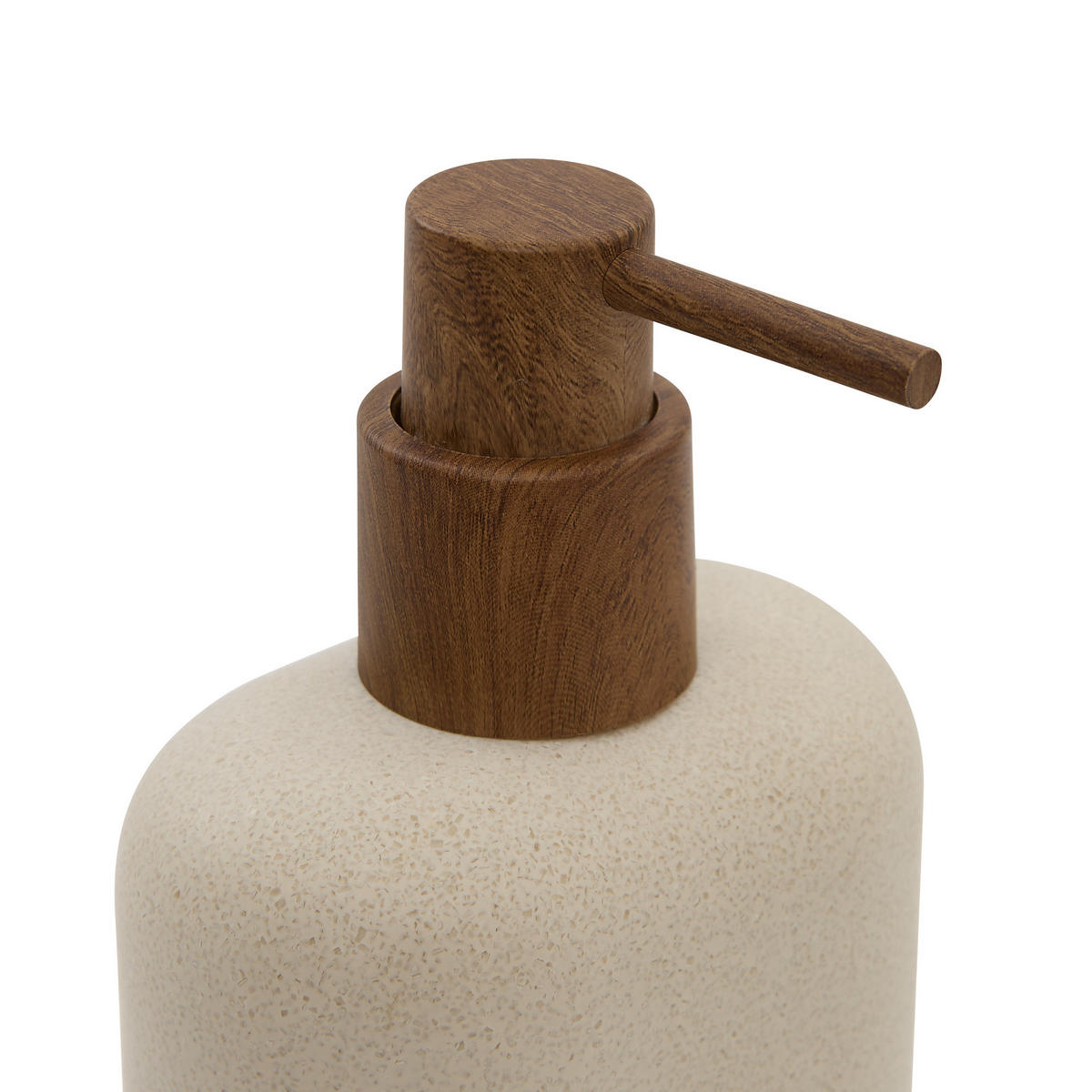 SEIFENSPENDER Argileo 350 ml 8,8/5,6/17 cm - Beige, Kunststoff (5.6/17/8.8cm) - 5five Simply Smart