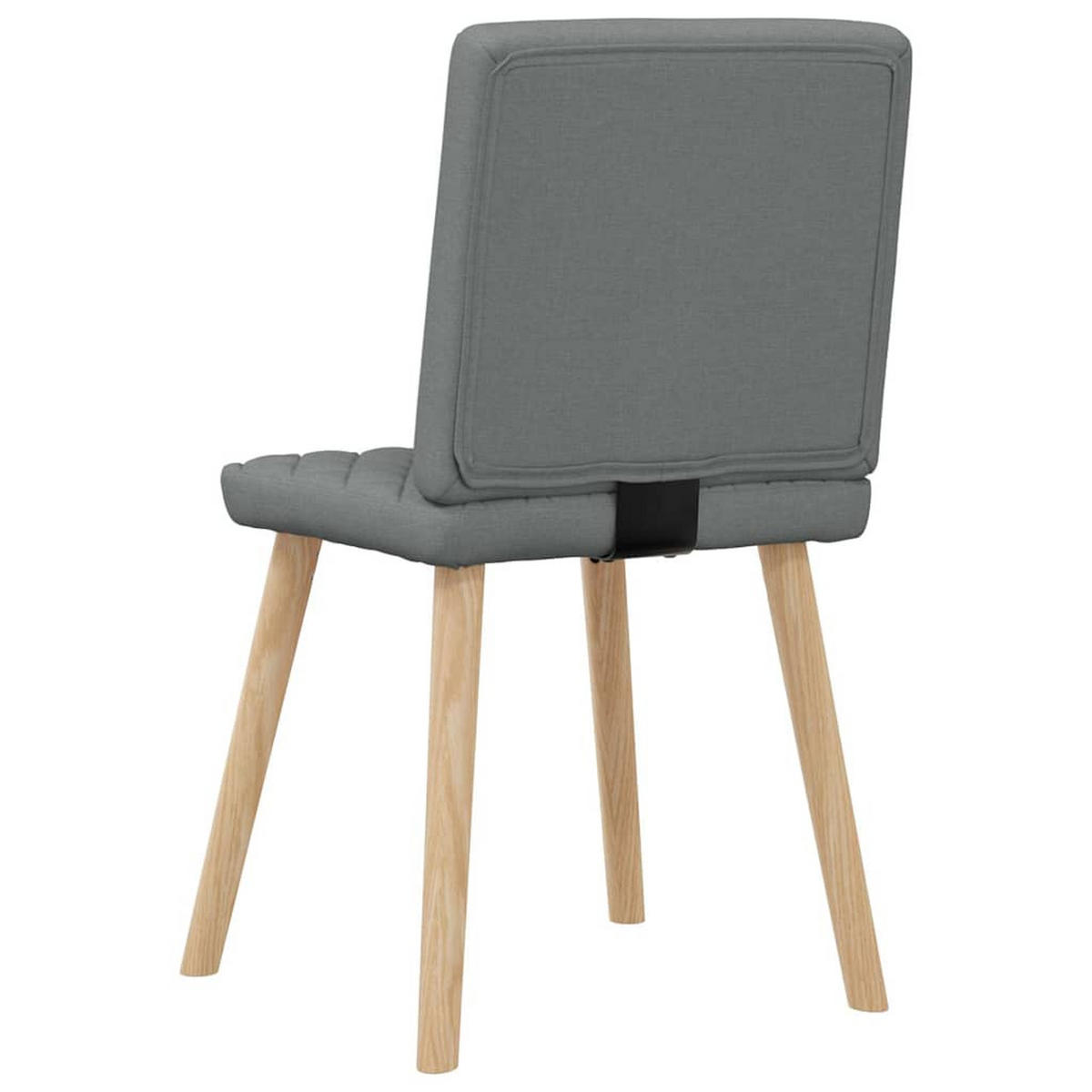 ESSZIMMERSTÜHLE 4 Stk. Dunkelgrau Stoff 45*54*86cm - Dunkelgrau, Metall (45/86/54cm) - ZMH