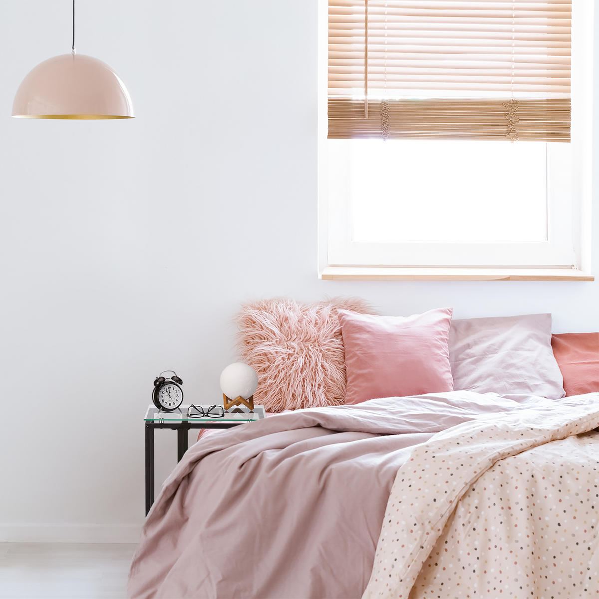 BEISTELLTISCH - Multicolor, Glas/Metall (45/30/60cm) - Relaxdays