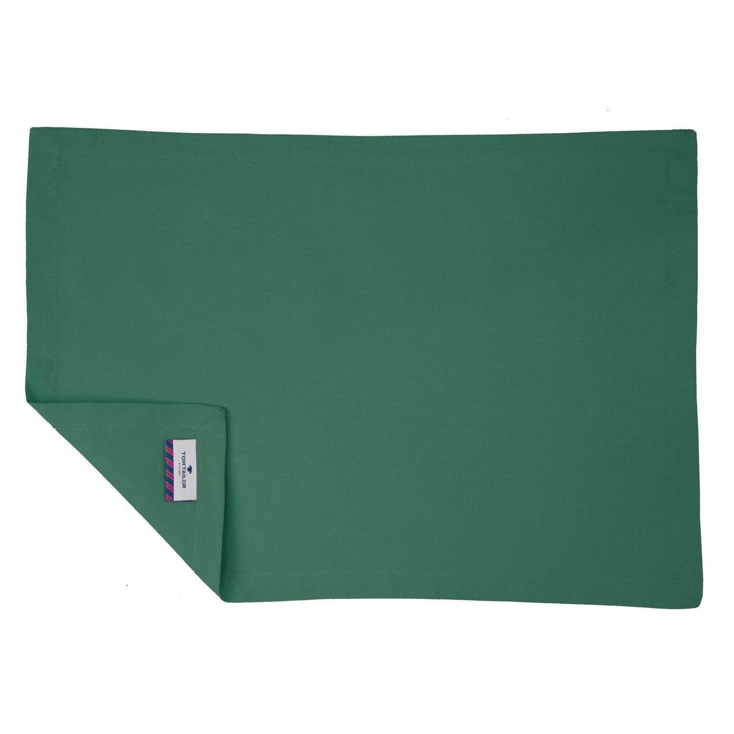 Tom Tailor Tisch-Set Smaragdgrün 35x50 cm