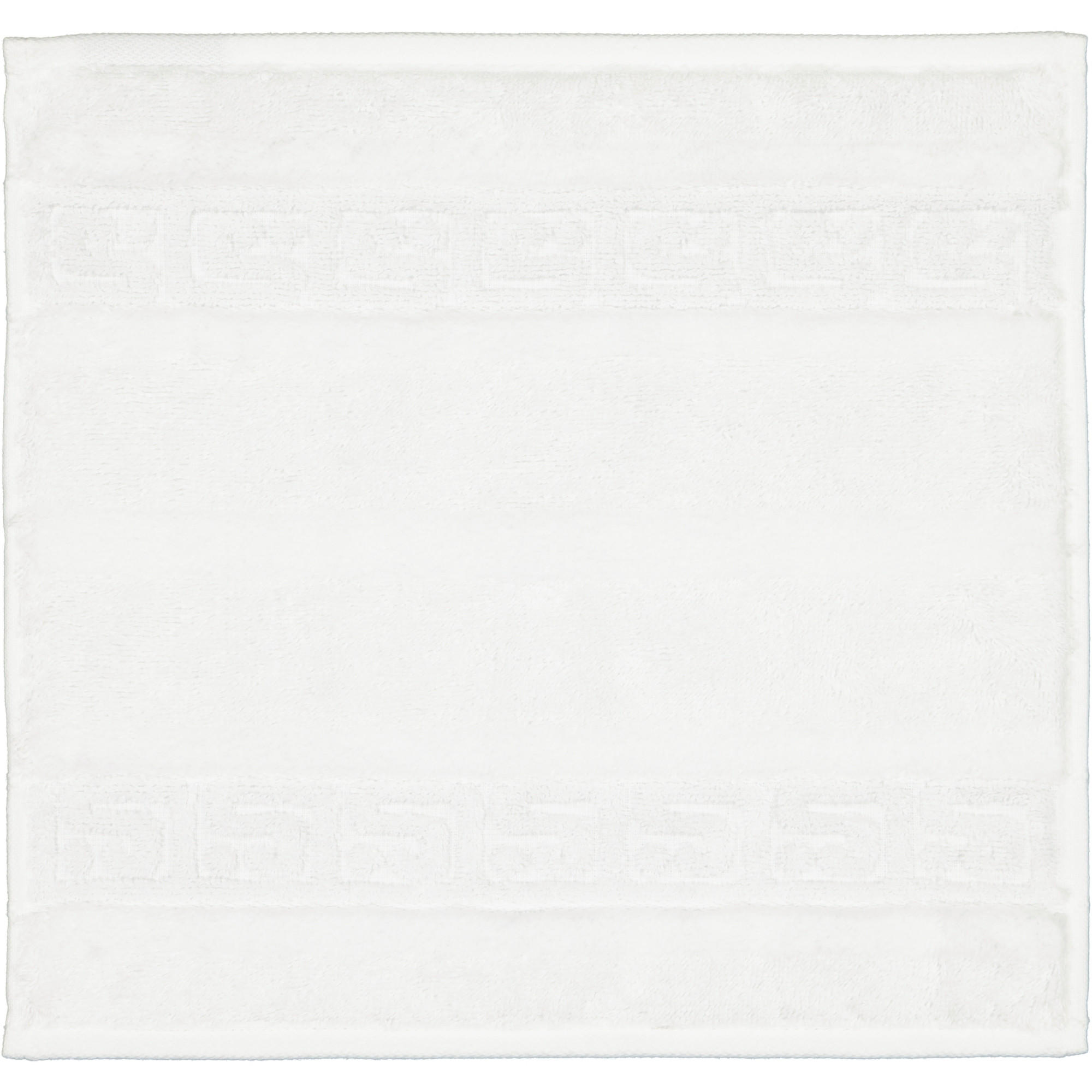 HANDTÜCHER NOBLESSE UNI 1001 WEISS - 600 - Weiß, Textil (30/30cm) - Cawoe