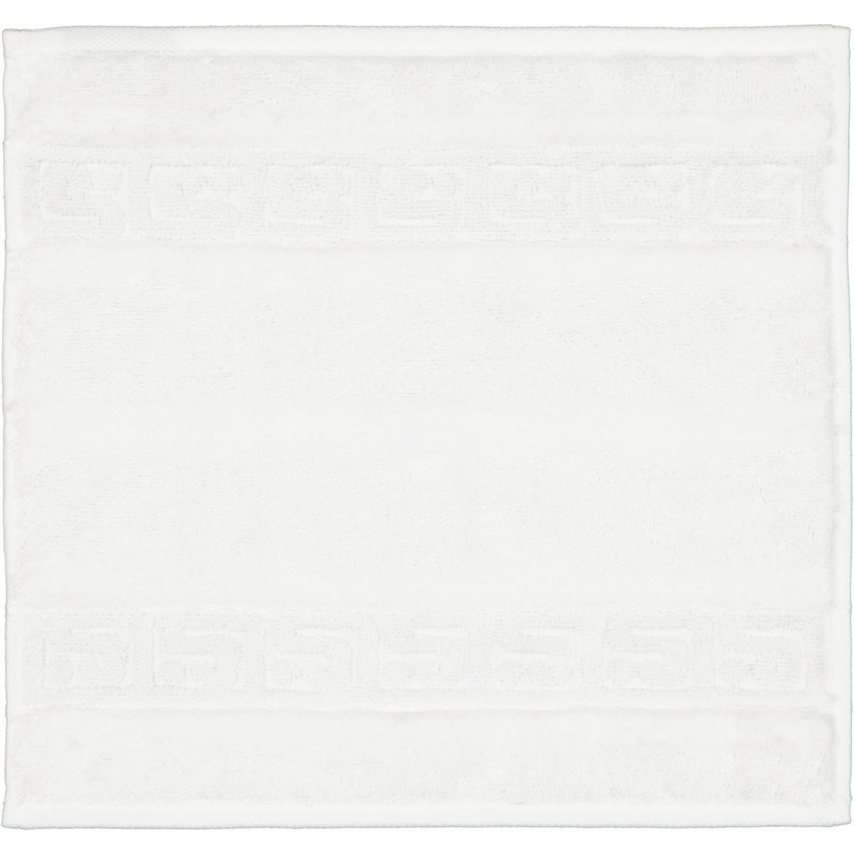 HANDTÜCHER NOBLESSE UNI 1001 WEISS - 600 - Weiß, Textil (30/30cm) - Cawoe