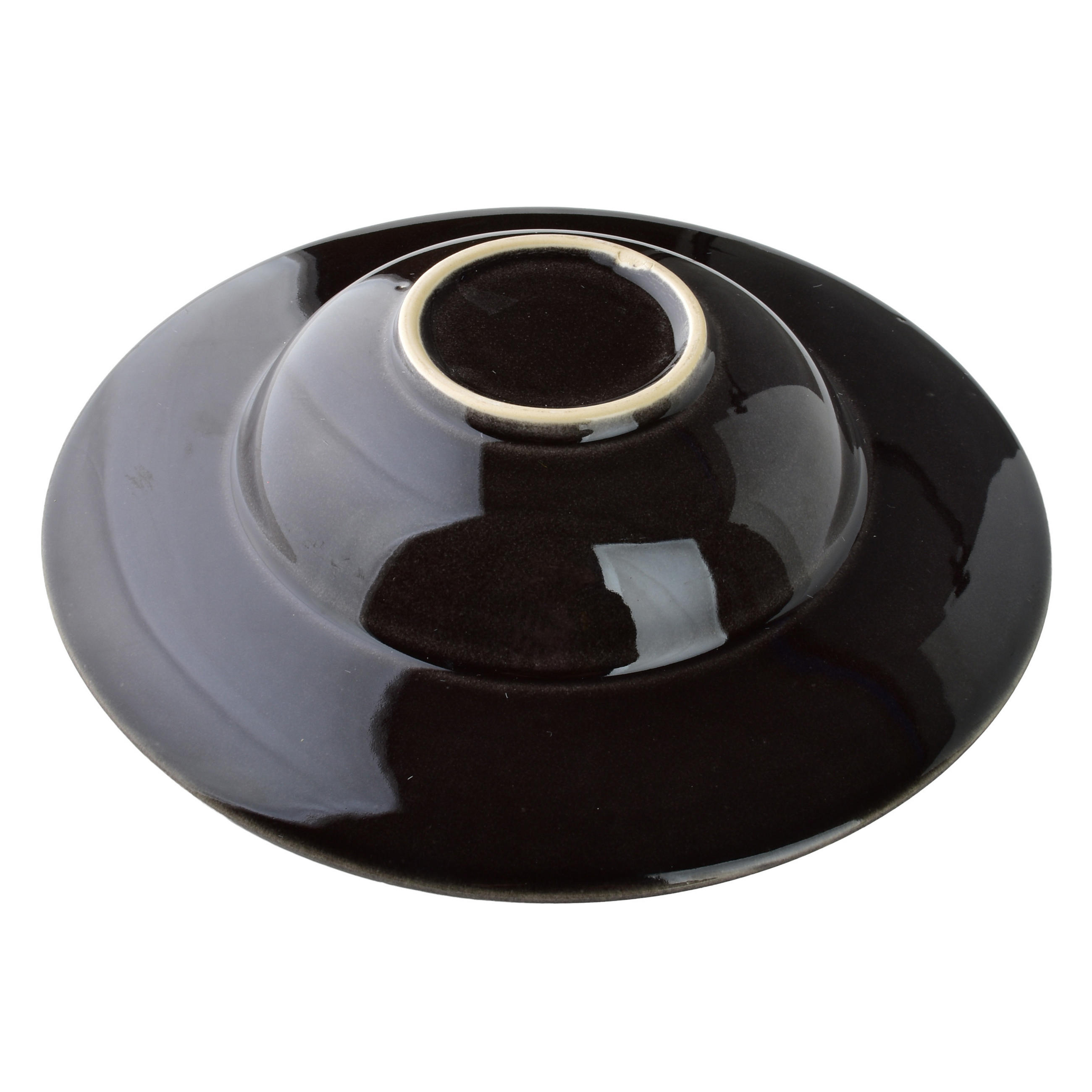 PASTATELLER Basic Nature Schwarz 27x27x6 cm Keramik - Schwarz, Keramik (27/27/6cm) - Mondex