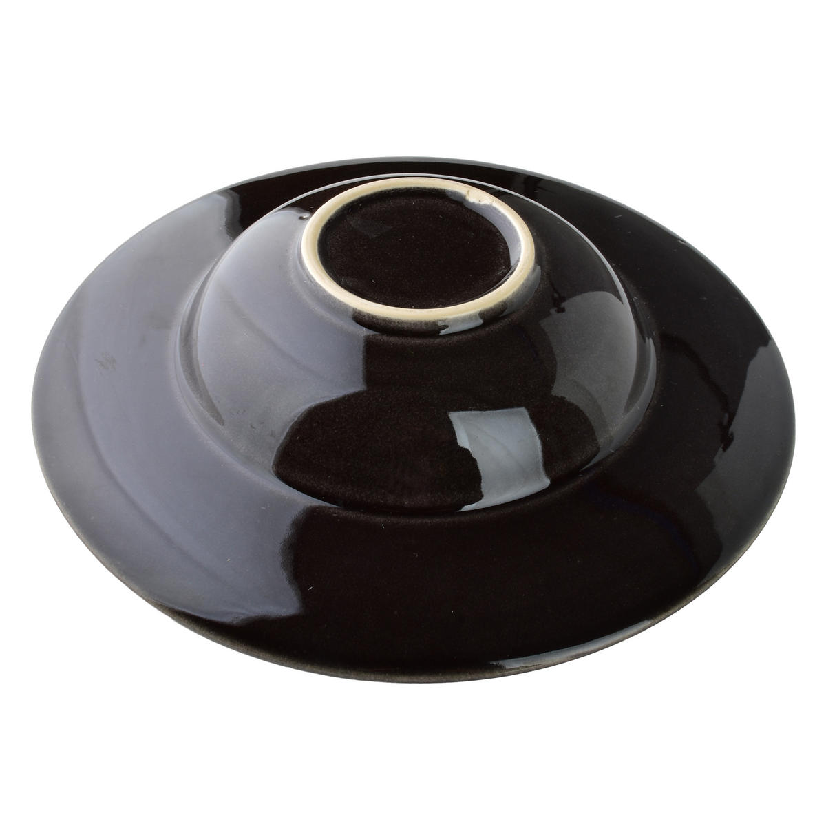 PASTATELLER Basic Nature Schwarz 27x27x6 cm Keramik - Schwarz, Keramik (27/27/6cm) - Mondex