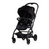 KINDERWAGEN Revolut schwarz Sitz 360 Grad drehbar, verstellbar, EVA-Reifen - Schwarz, Metall (57/48/109cm) - Chipolino