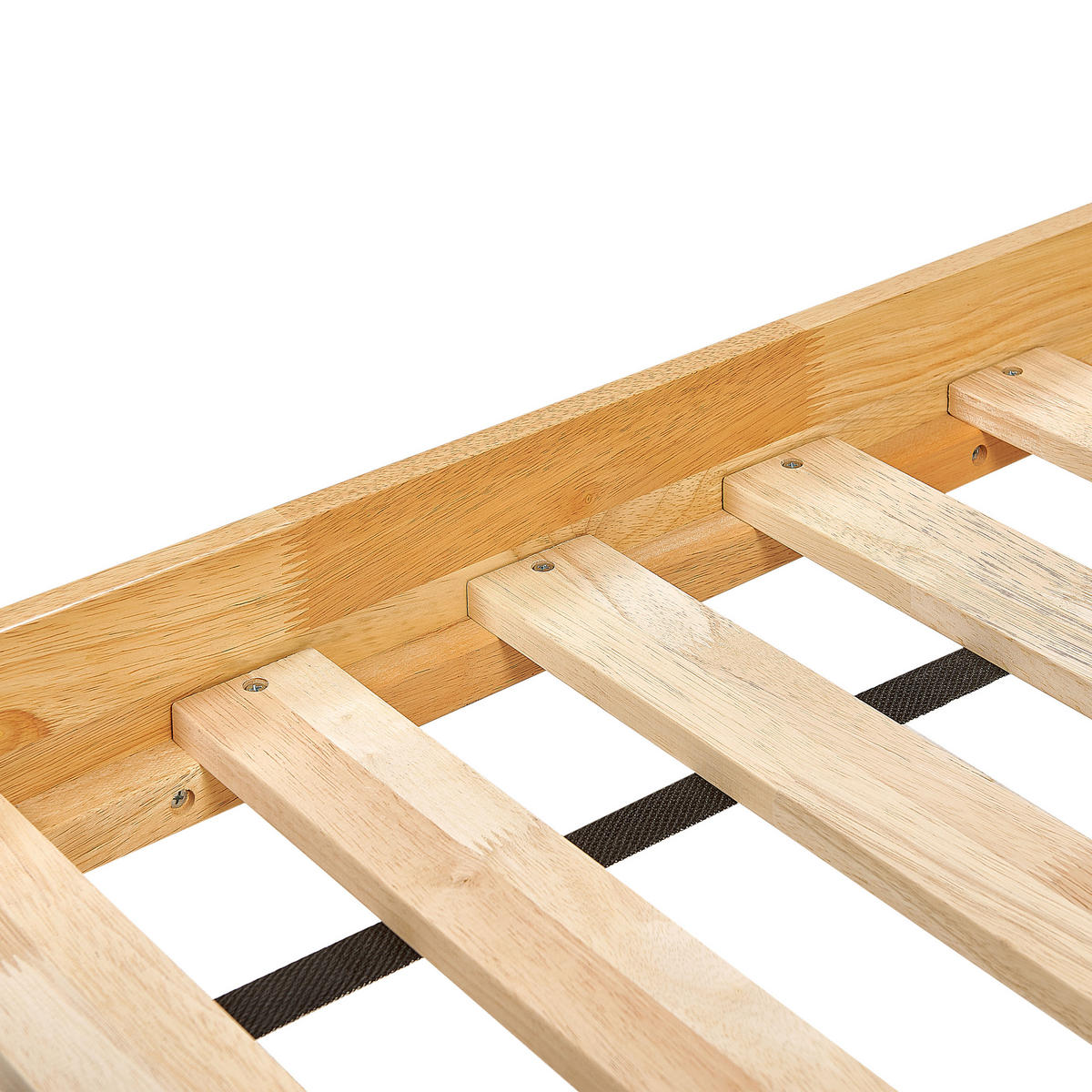 HOCHBETT 90x200 cm Heller Holzfarbton Lazer - Hellbraun, Holz (90/200cm) - Beliani