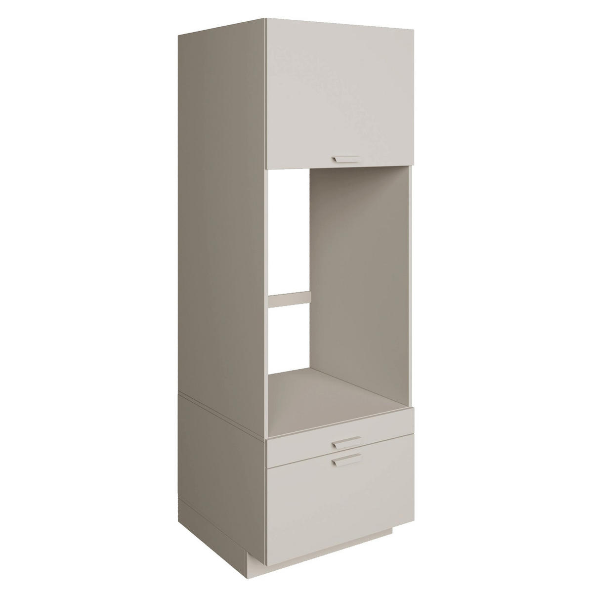 WASCHMASCHINENSCHRANK Holv Kaschmirgrau 68 cm - Taupe, Holzwerkstoff/Metall (67.5/200/66cm) - Selsey