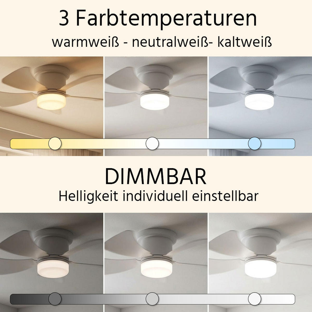 LED DECKENLEUCHTE HINES Weiß Kunststoff - Weiß, Metall (40.6/40.6/12.6cm) - Globo Lighting