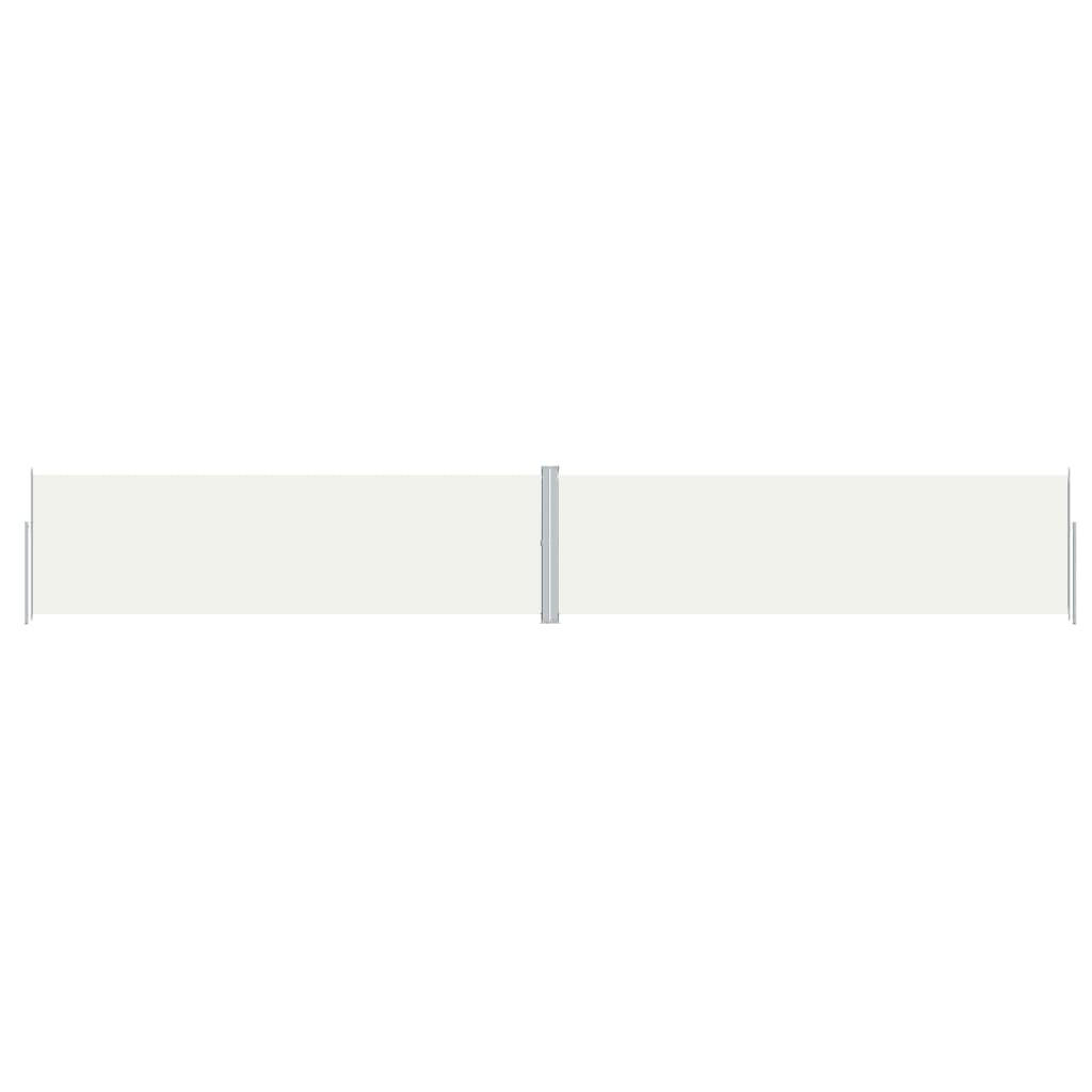 SEITENMARKISE Ausziehbar Creme 180x1200 cm - Creme, Textil (1200/180/1200cm) - furnicato