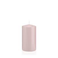 STUMPENKERZEN Rosé Ø 68 x 130 mm, 12 Stück - Rosa, Paraffin (7/13cm) - Wiedemann Kerzen