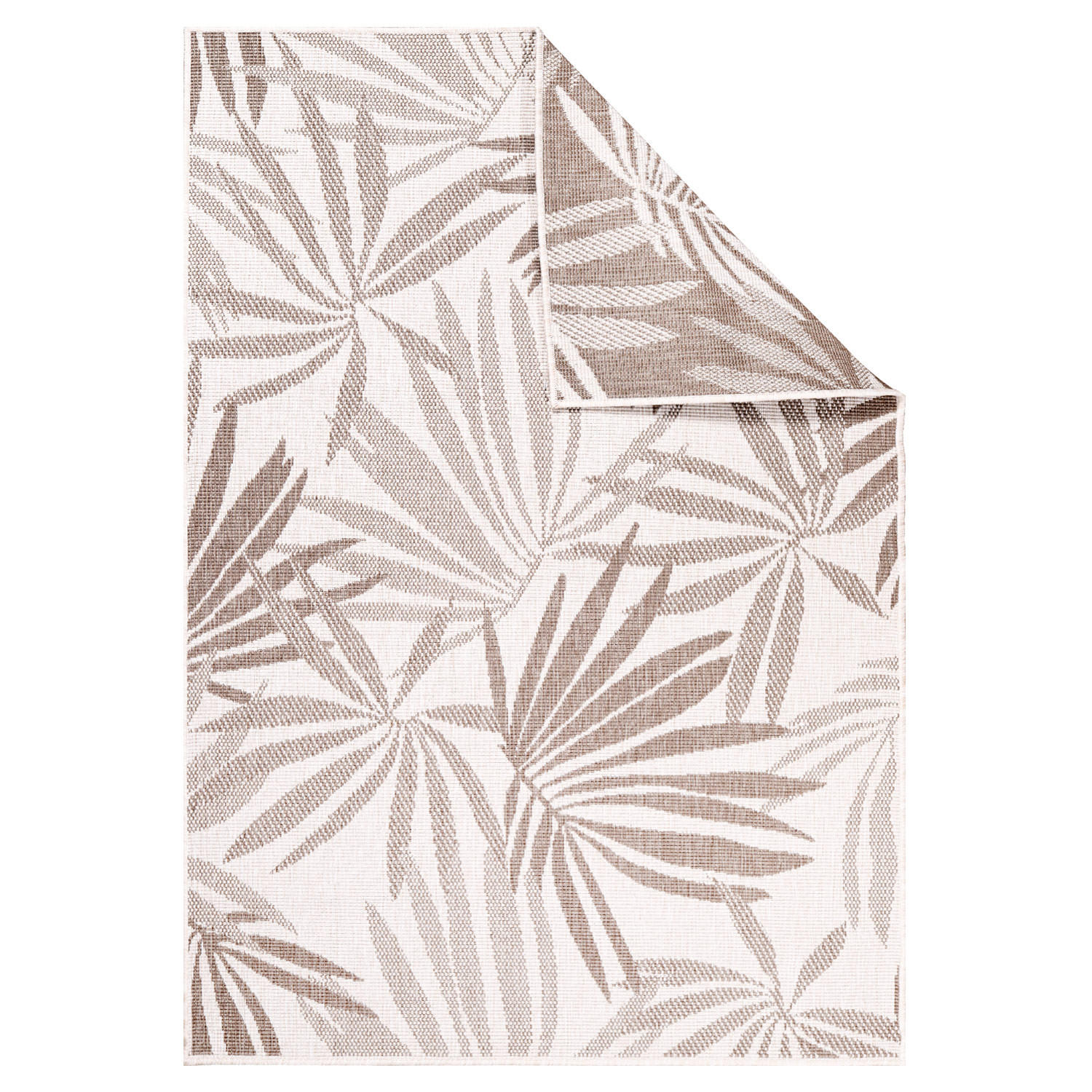 OUTDOOR-TEPPICH DuoRug 5771 Creme 120x170 cm - Beige, Textil (120/170cm) - carpet city