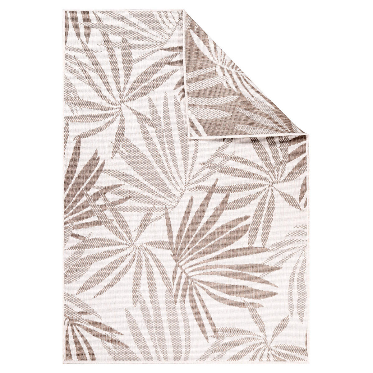 OUTDOOR-TEPPICH DuoRug 5771 Creme 120x170 cm - Beige, Textil (120/170cm) - carpet city