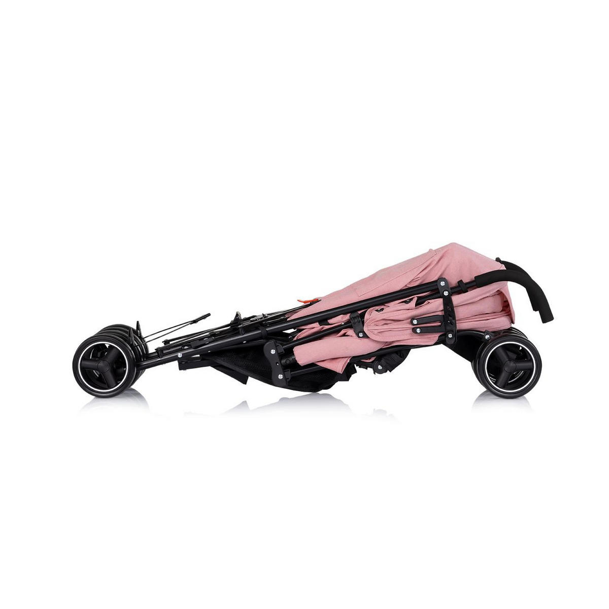 BUGGY Milano pink Buggy bis 22 kg, Rückenlehne verstellbar, faltbar - Pink, Metall (60/49/105cm) - Chipolino