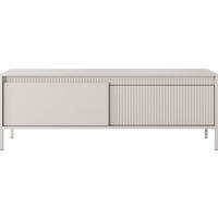 TV-LOWBOARD Cindy Beige 154/53/40 cm - Beige/Braun, Holzwerkstoff/Metall (153.5/53.4/39.5cm) - WFL GROUP