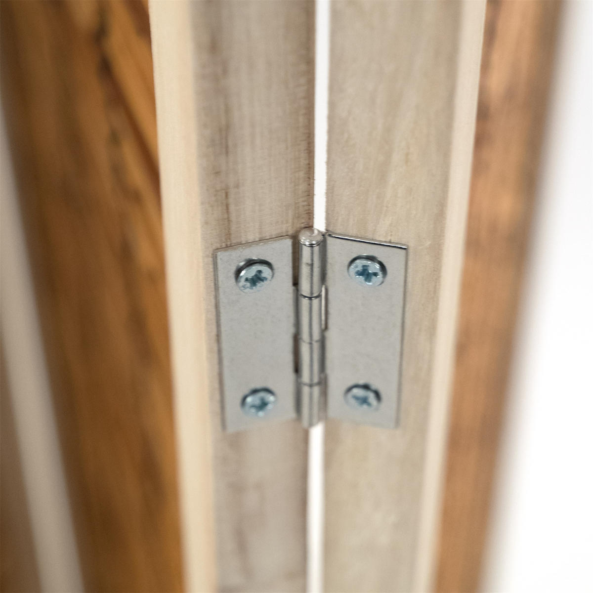 RAUMTEILER Playa 3-tlg. Schilfrohr Holz braun - Braun, Holz (120/170/3cm) - DESIGN DELIGHTS