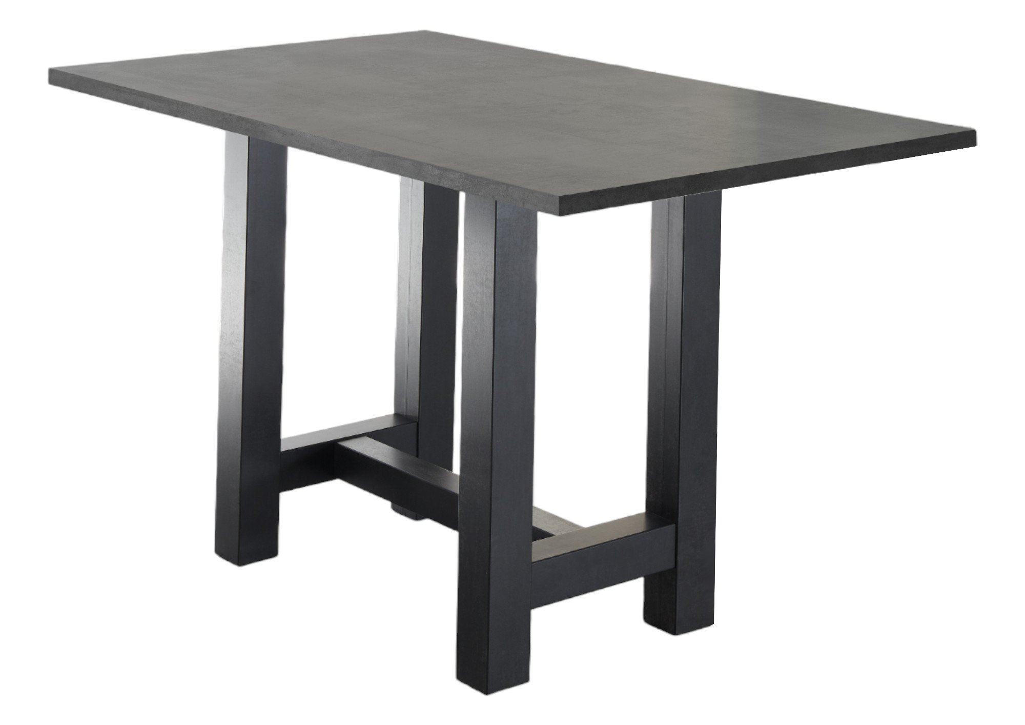 STEHTISCH Essa 2 140 x 70 x 105 aus Holzwerkstoff Graphit - Grau, Holz (70/105/140cm) - 58aufmkessel
