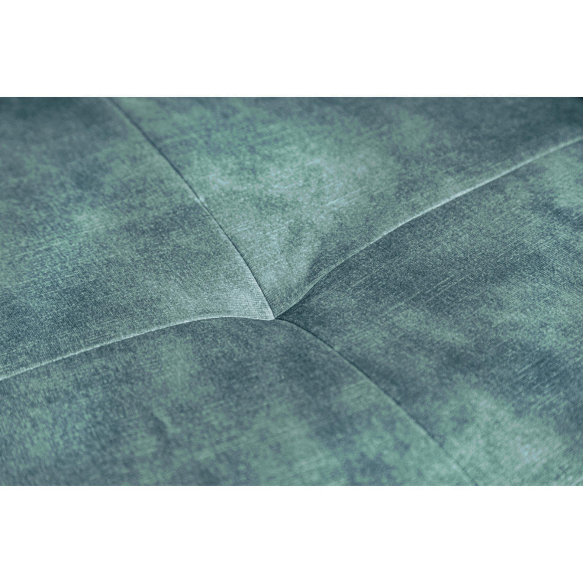 STUHL EUPHORIA Samt Petrol, Schwarz - Blau/Petrol, Textil (58/82/60cm) - riess-ambiente