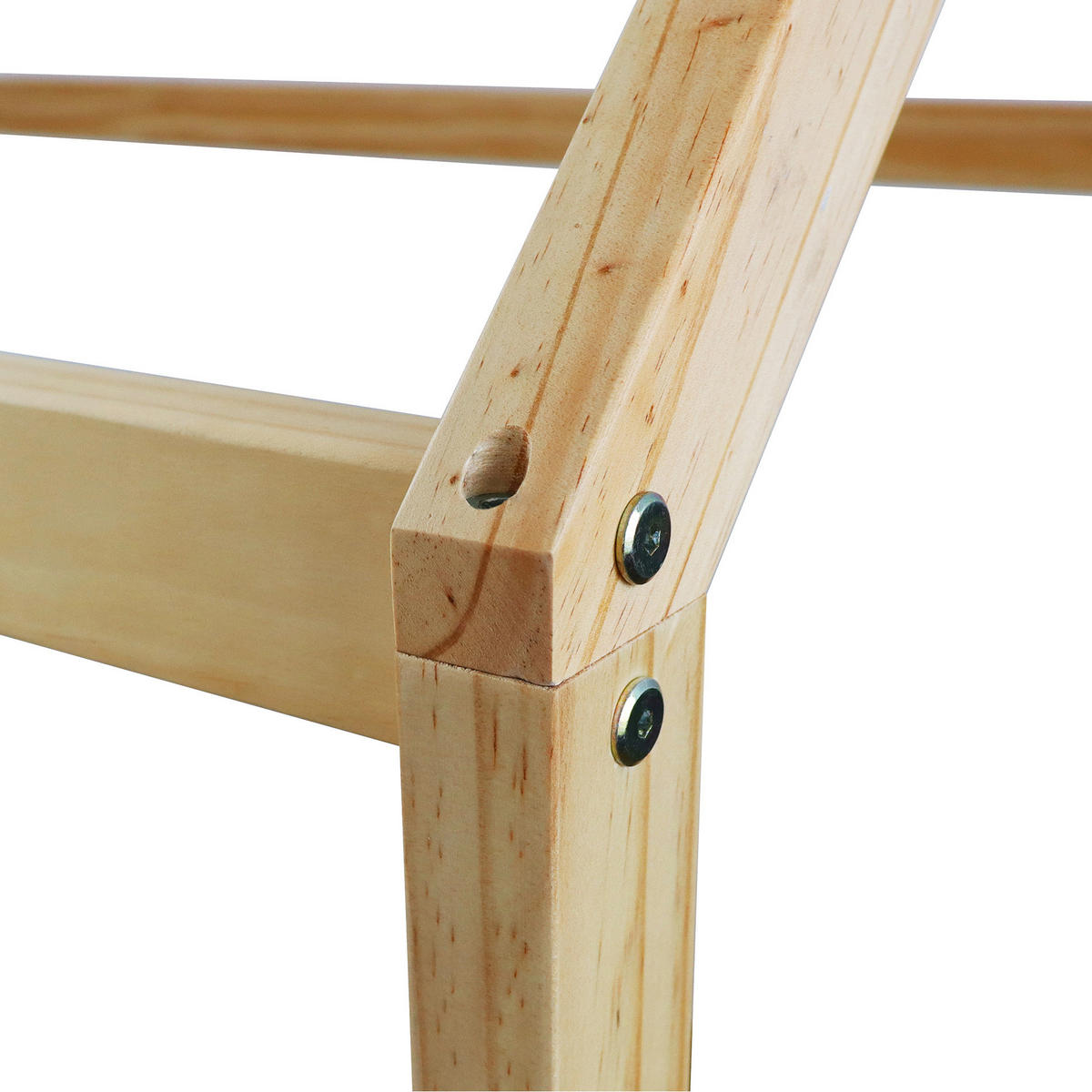 KINDERBETT Hellbraun 80/160 cm - Hellbraun, Holz (1/160/80cm) - Mobili Rebecca
