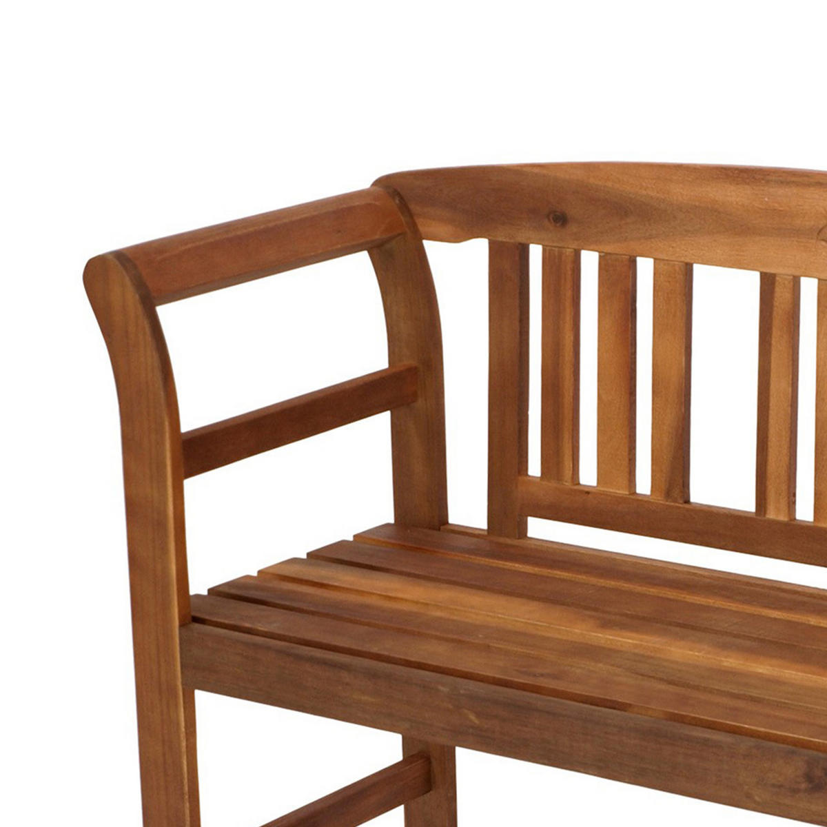 GARTENBANK / Holzbank Rosali 120cm 2-sitzer aus Akazie massiv - Braun, Holz (120/83/45cm) - TPFGarden