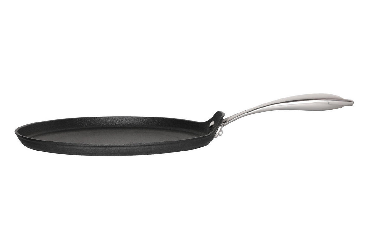 PFANNKUCHENPFANNE Ø 28 cm - Schwarz, Metall (28.5/6/49cm)