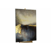 ACRYLBILD HANDGEMALT 80/120 cm - Blau, Holz/Textil (2.3/120cm) - KUNSTLOFT