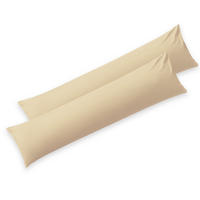 KISSENBEZUG Agneta 40/40 cm, 2er-Set, 100% Baumwolle, Beige - Beige, Textil (145/40cm) - Blumtal