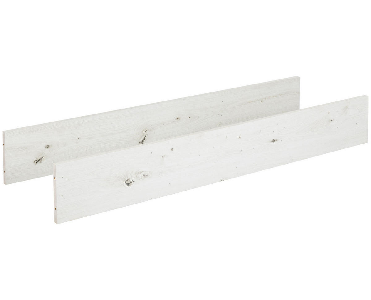 UMBAUSEITEN Lavea White Oak - Weiß, Holzwerkstoff (139/19/2cm) - arthur berndt
