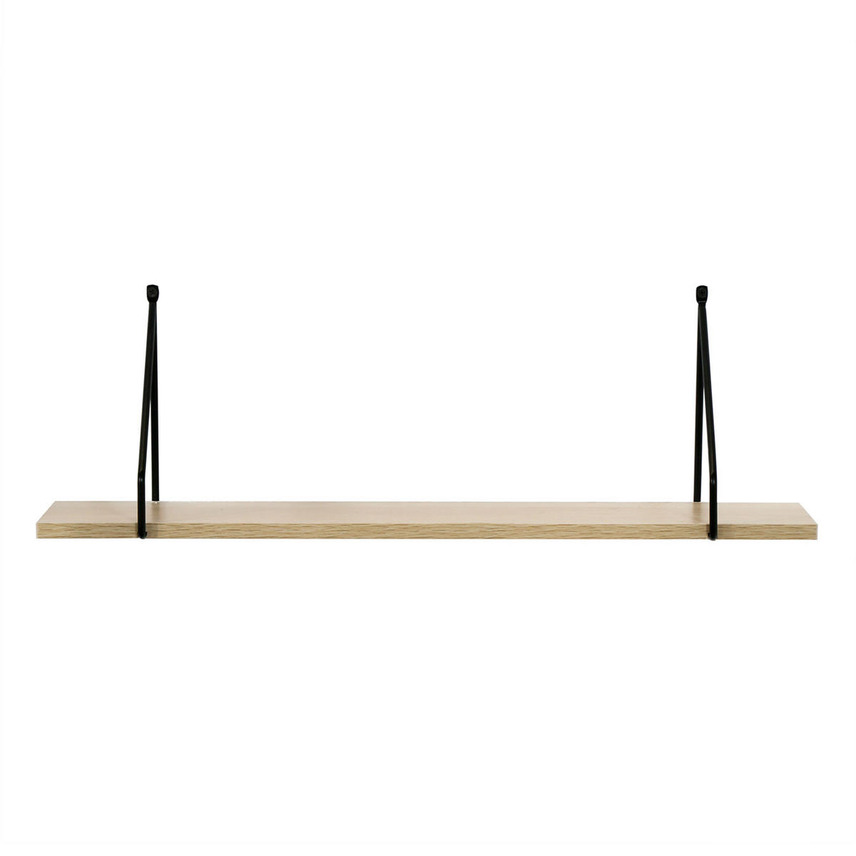 WANDREGAL 60 cm im Industrial-Stil - Apfelbaumfarben, Holzwerkstoff (15/20/60cm) - Calicosy