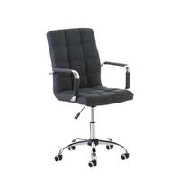 BÜROSTUHL Deal V2, Stoff Grau - Grau, Textil/Metall (56/104/62cm) - TPFLiving