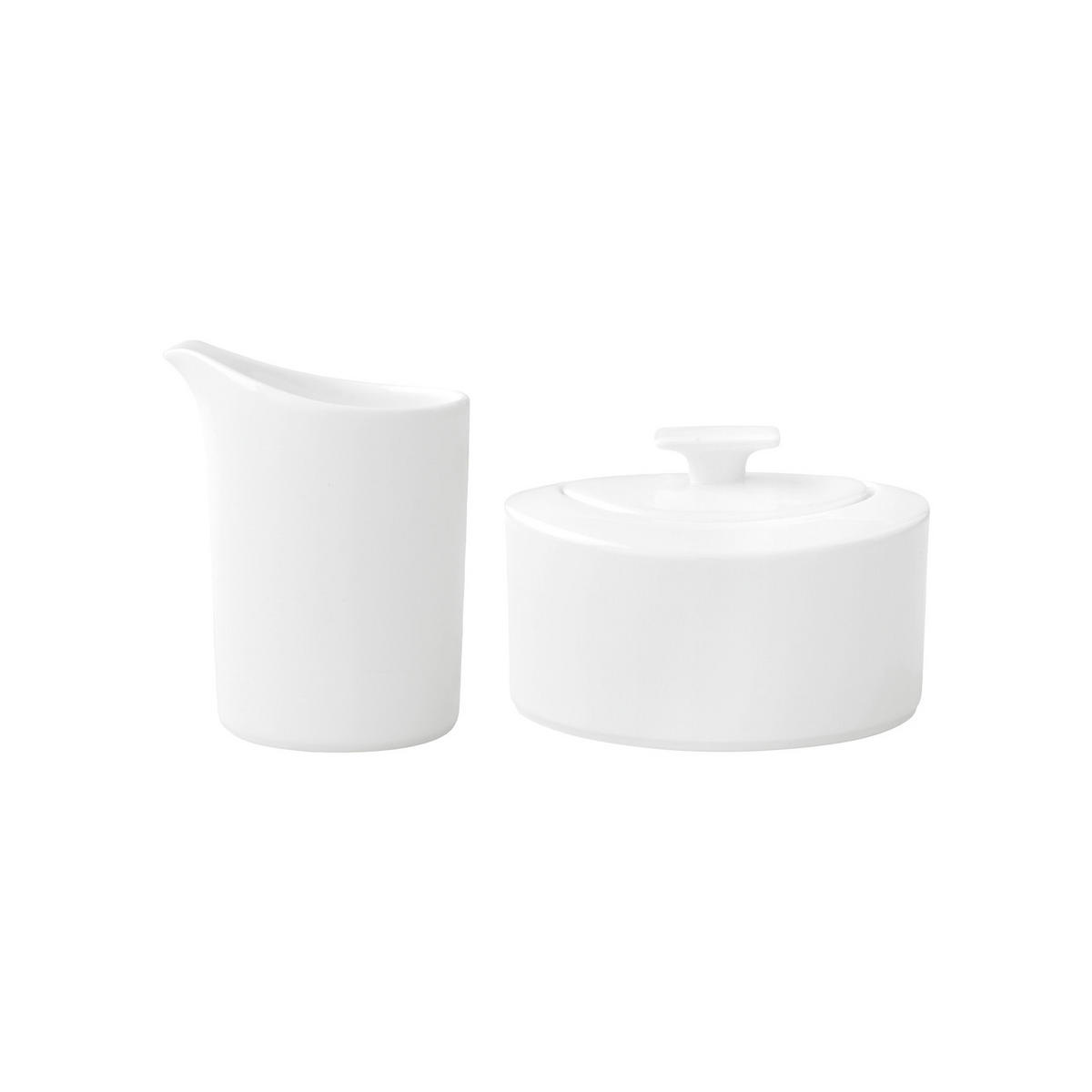 MILCH- UND ZUCKERSET Modern Grace weiß 2er Set - Weiß, Keramik (1/1cm) - Villeroy & Boch
