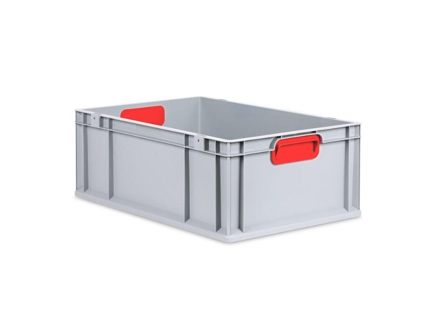EUROBOX Nextgen Color 22x40x60cm 44 Liter Griffe Rot Geschlossen - Rot, Kunststoff (40/22/60cm) - PROREGAL