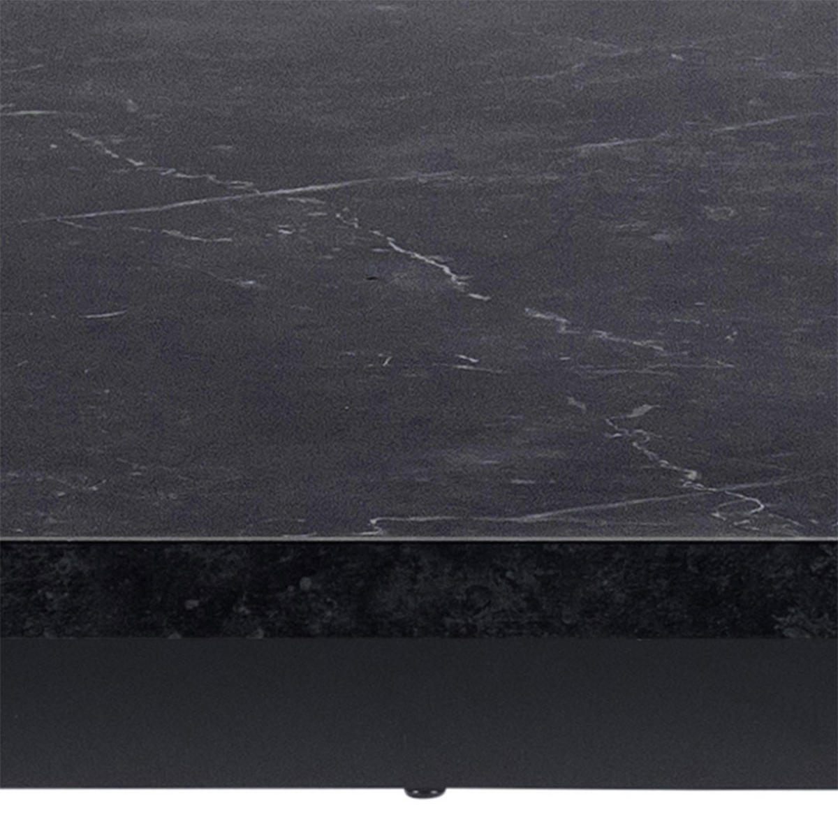 ESSGRUPPE 5-TLG. Tilst Schwarz, Beige - Beige, Holzwerkstoff/Textil (160/74/90cm) - ebuy24