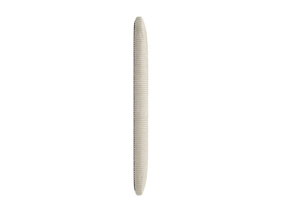 BETTKOPFTEIL - 2 Personen - samt - beige Rapili - Beige, Textil (172/60/4cm) - Vente-Unique