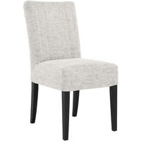 STUHL FREYA mit schwarzen Holzbeinen, Polsterstuhl, Beige - Beige/Schwarz, Holz (47/94/42cm) - Beautysofa