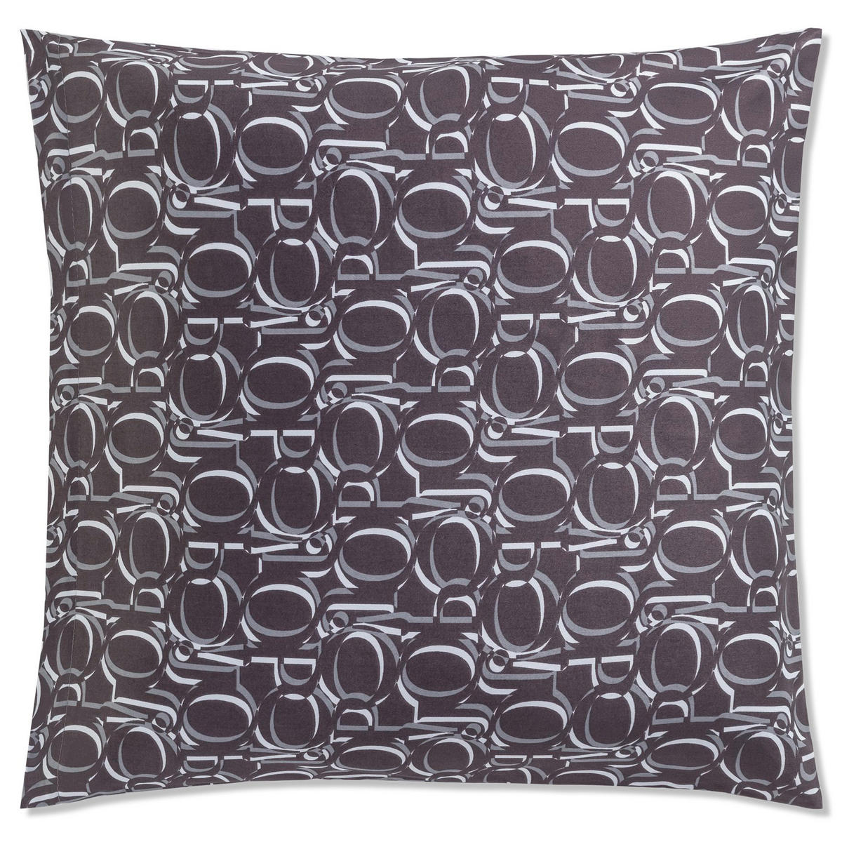 BETTWÄSCHE ORNAMENT 4094 GRAPHITE - 09 - Grau, Textil (40/40cm) - Joop!