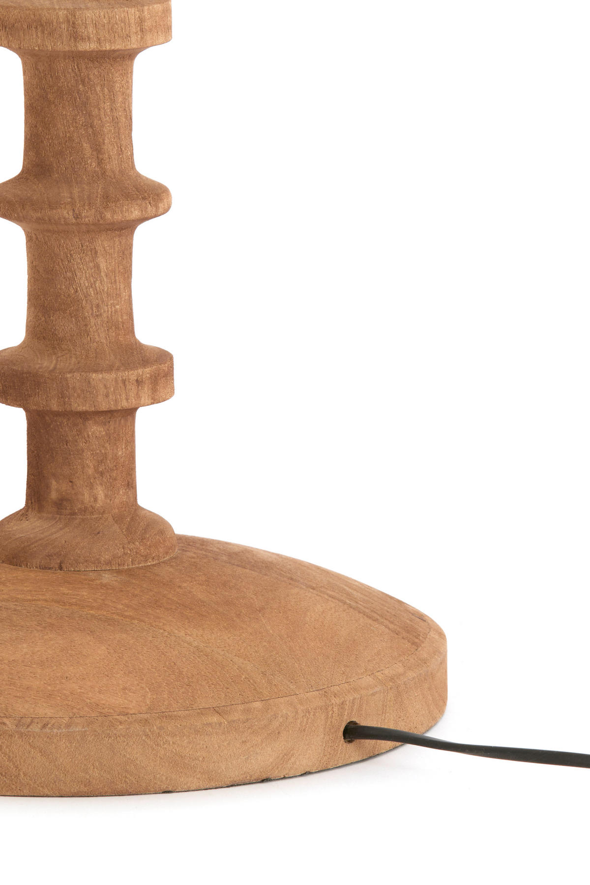 STEHLAMPE Cecily Braun 30/30/135 cm - Braun, Holz (30/30/135cm) - Light & Living