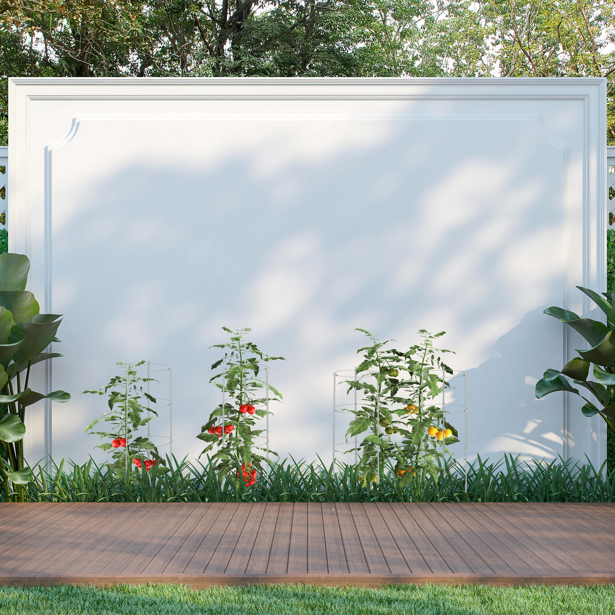 4XRANKHILFE - Grau, Kunststoff/Metall (22/60/22cm) - Relaxdays