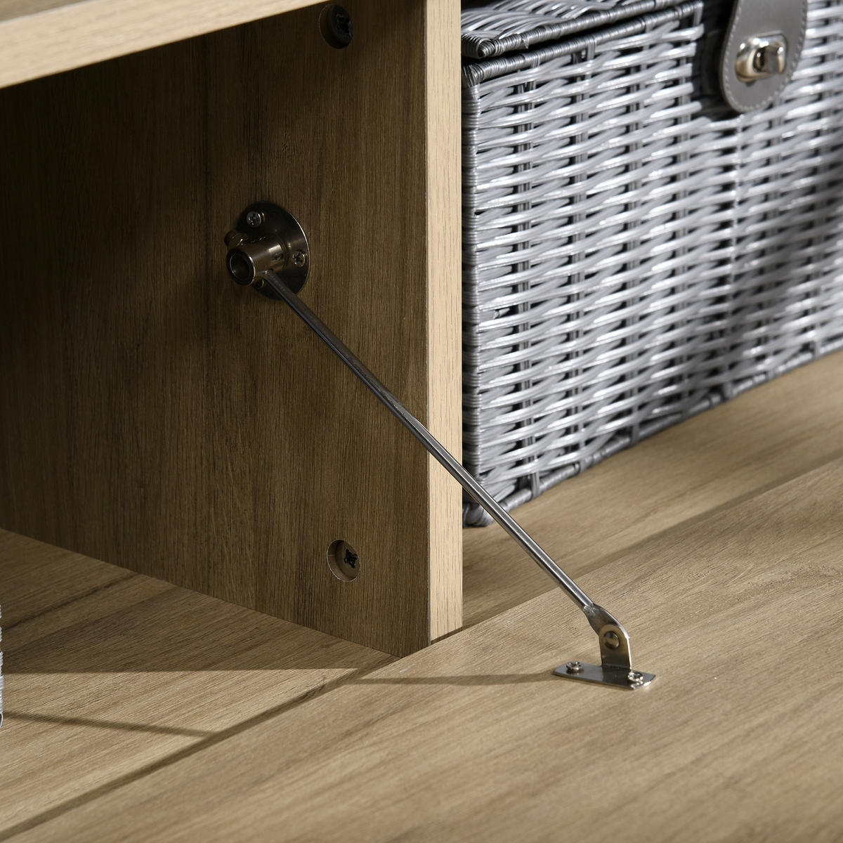 TV-MÖBEL Multicolor 1 Stück - Multicolor, Holzwerkstoff (163/38/40cm) - GiPP
