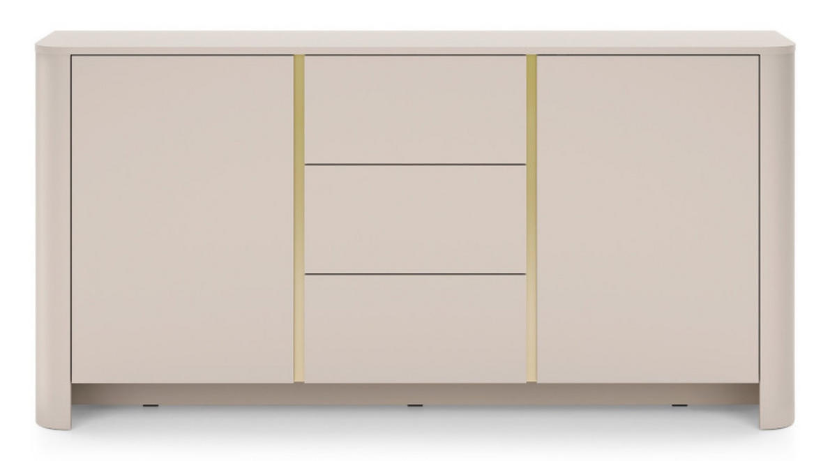 SIDEBOARD Kaschmir BALI KSZ 168 Geräumig - Ecru, Holzwerkstoff (168/84/39cm) - Sepro Meble