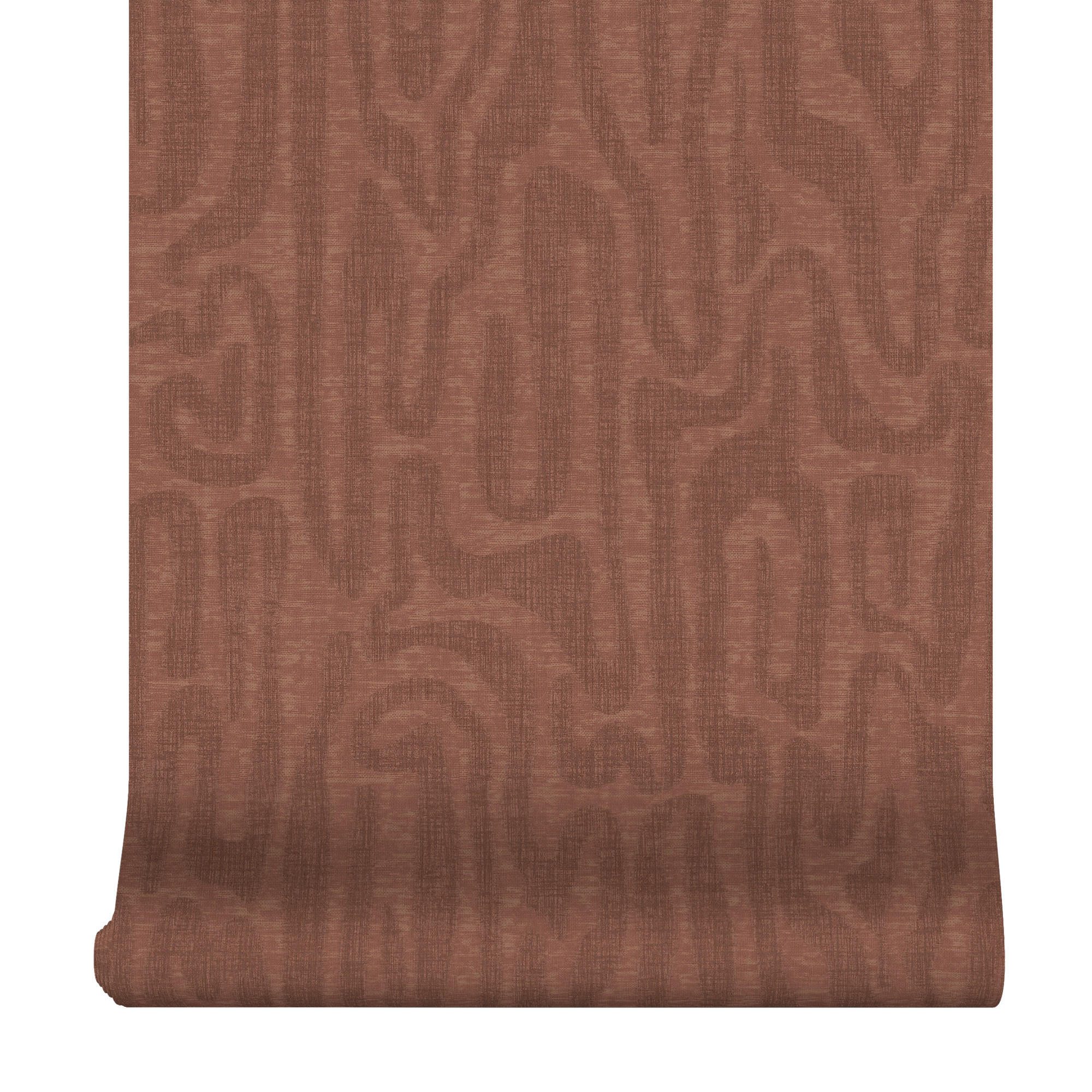 VLIESTAPETE - Indien 1000x52cm - Terracotta, Papier/Kunststoff (52/1000cm) - Superfresco Easy