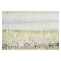 FOTOTAPETE Goldene Farbfelder I 288/190 cm - Weiß, Papier (288/190cm) - Bilderwelten