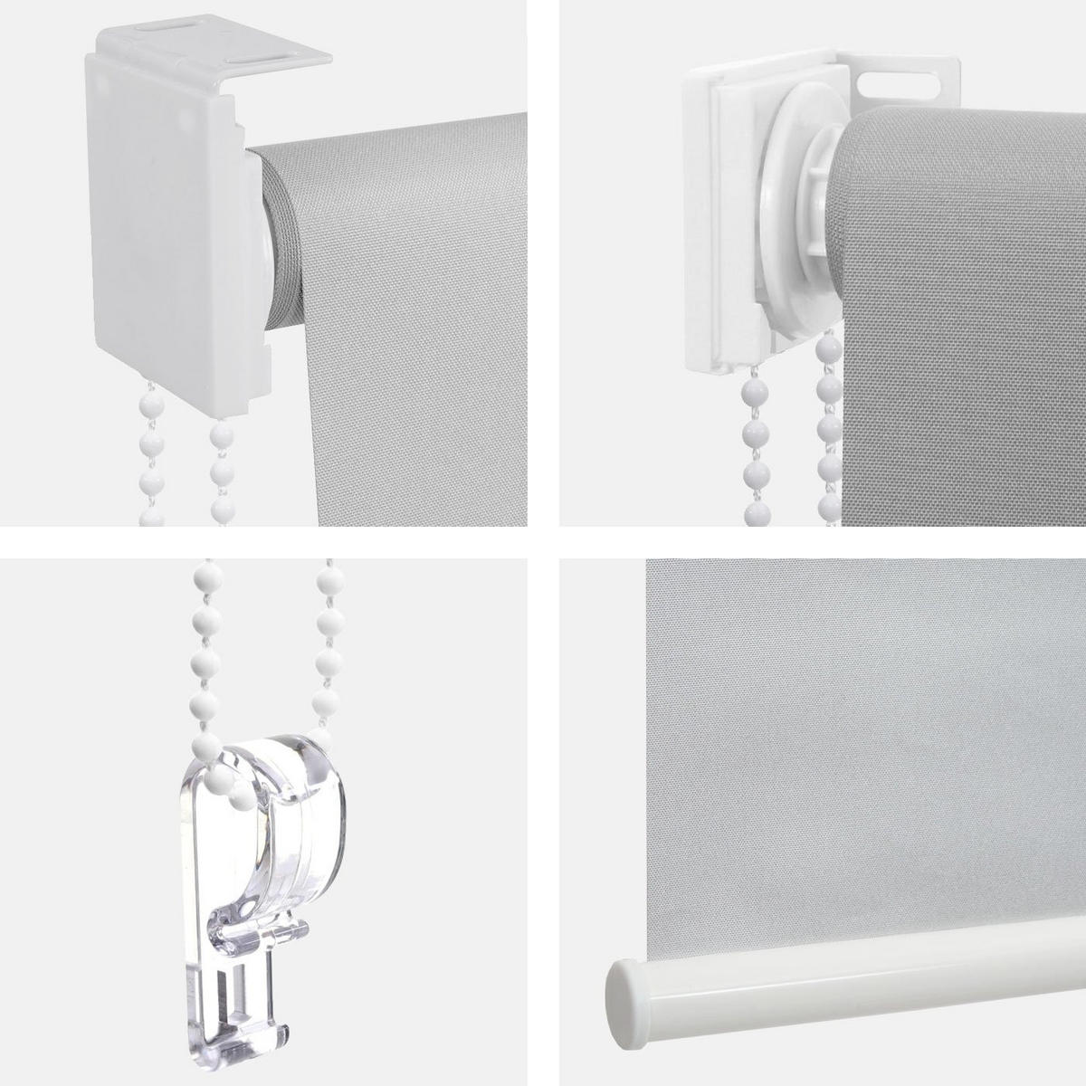 ROLLO Grün, Weiß - Weiß/Grün, Textil (60/230/7cm) - MCW