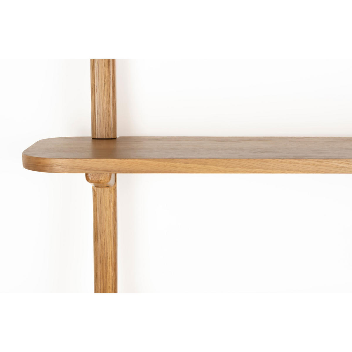 WANDREGAL Hogar Natur Eiche - Naturfarben, Holzwerkstoff (80/160/25cm) - Zuiver