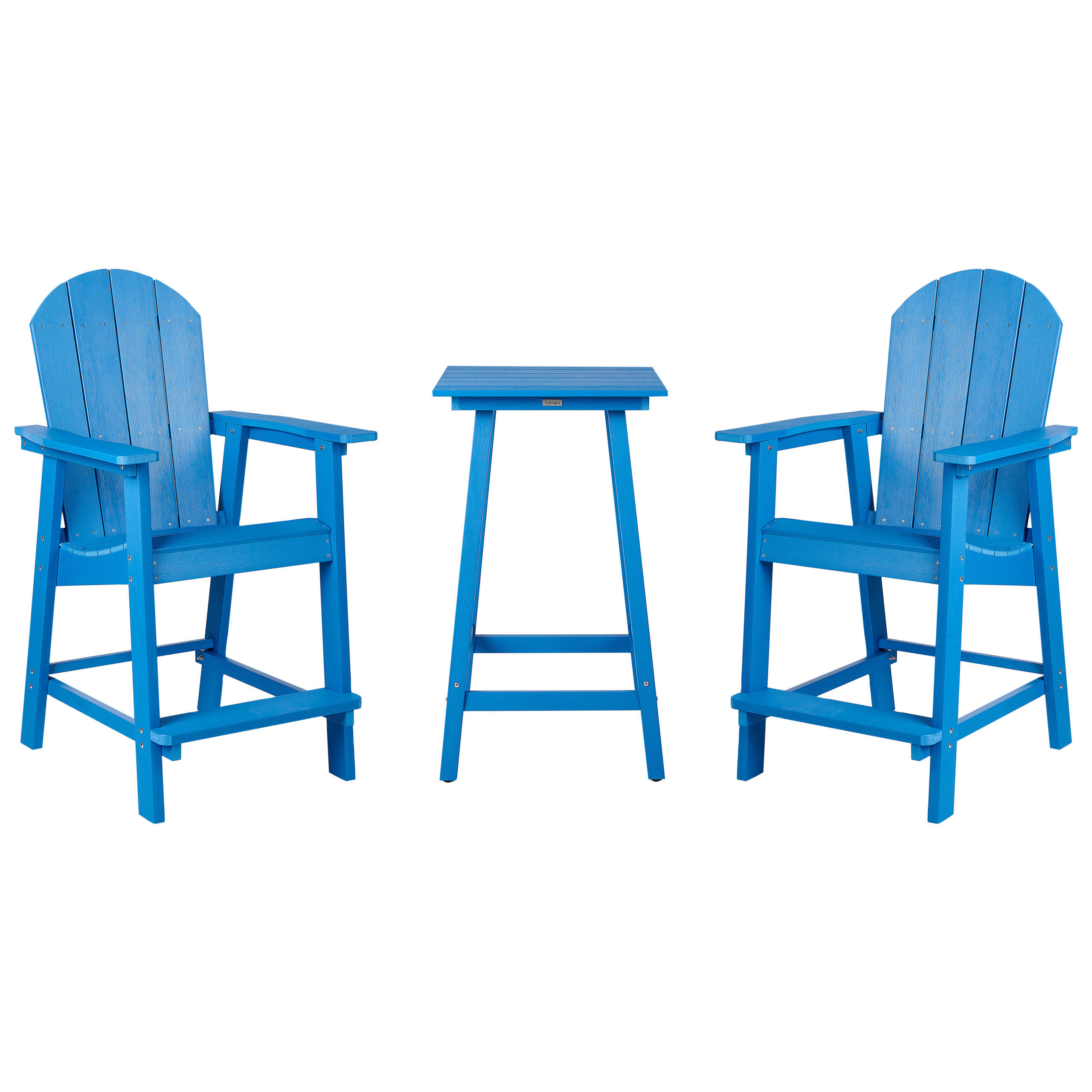 SET BISTRO cu 2 locuri albastru Adirondack